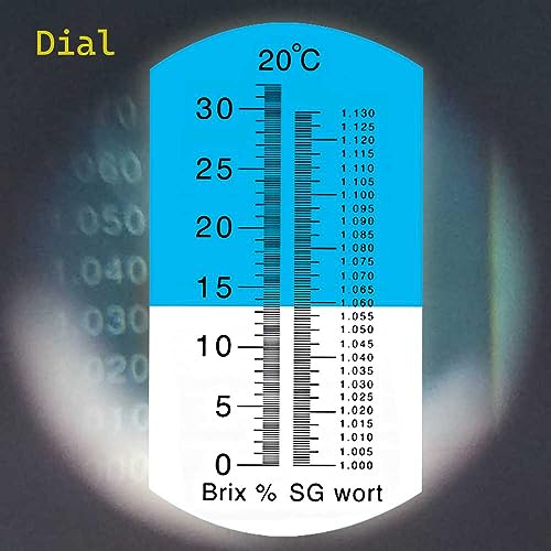 ATC Dual Scale Brix Refractometer A897