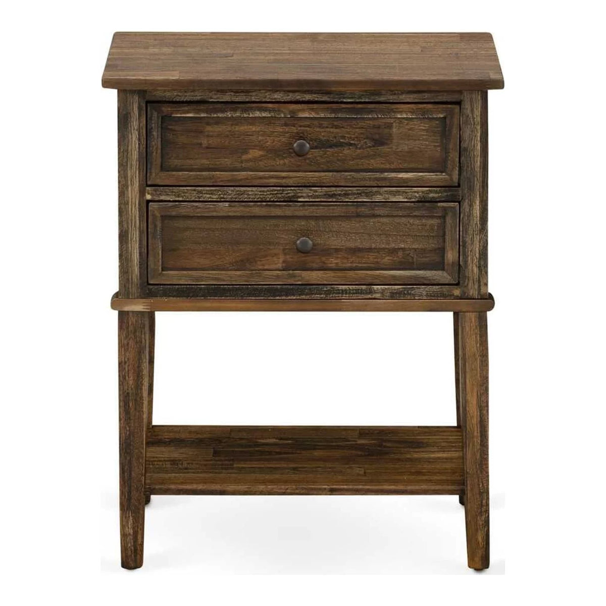 2-Piece Wood King Bedroom Set I7227