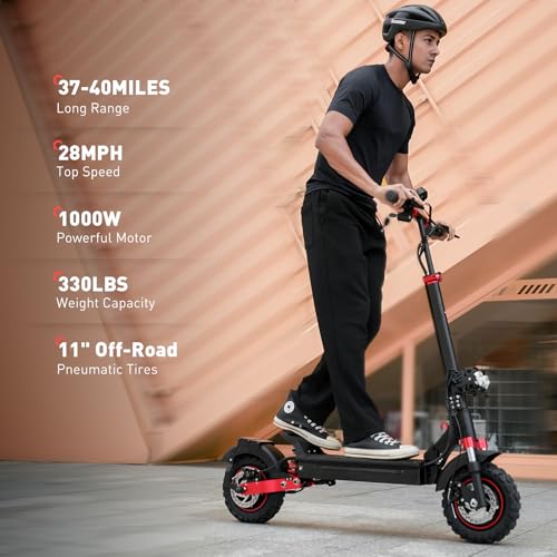 Electric Scooter with Cruise Control, Dual Suspensions, Foldable W3359