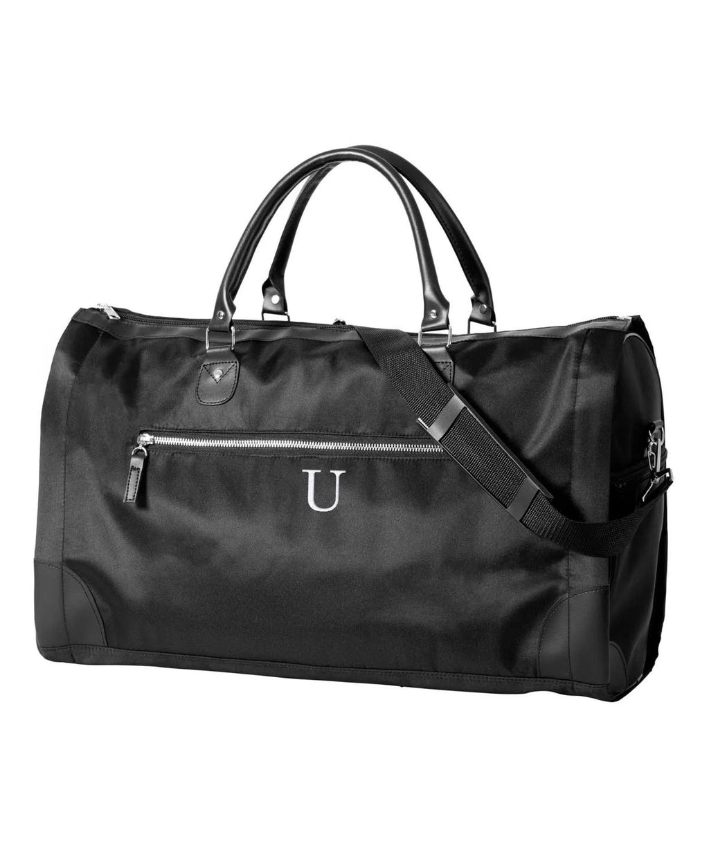 Black Microfiber Convertible Garment Bag T90313