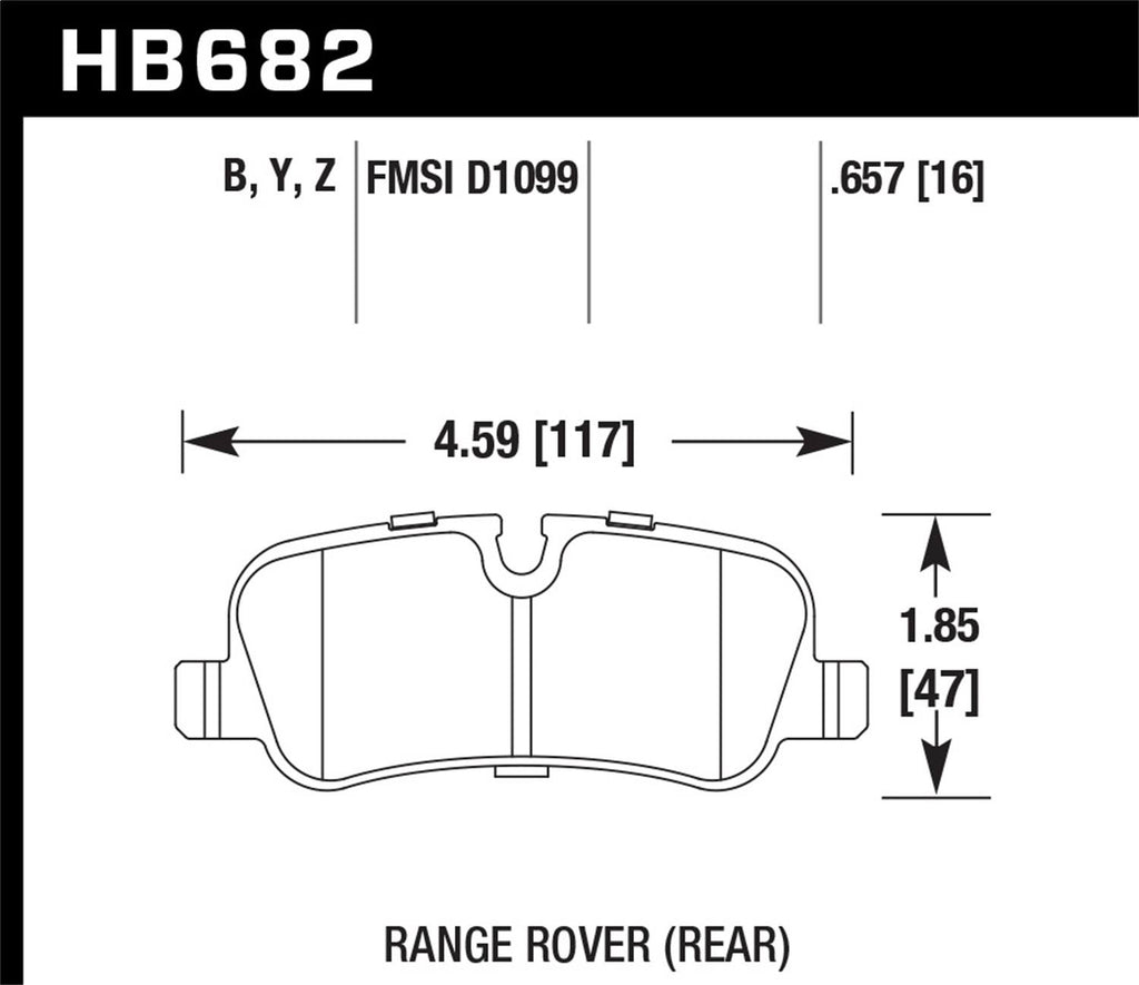 HPS 5.0 Brake Pads N5161