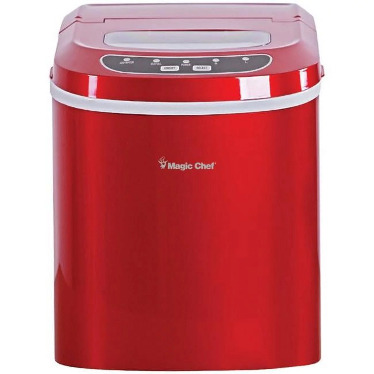 White 27lb-Capacity Ice Maker U445
